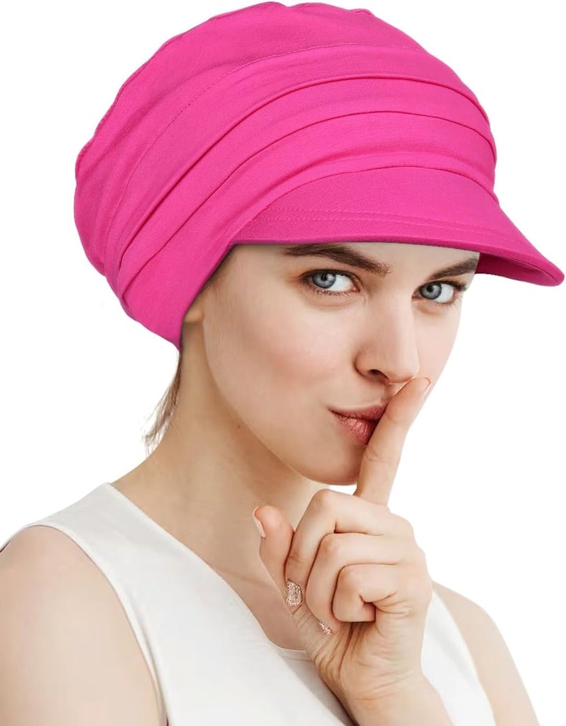 Alnorm Super Soft Breathable Viscose Slouch Hat Oversized Baseball Cap for Women - Image 4